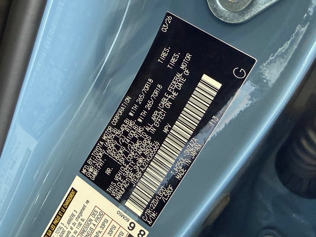 Certified 2026 Toyota Land Cruiser AWD/4WD image 38