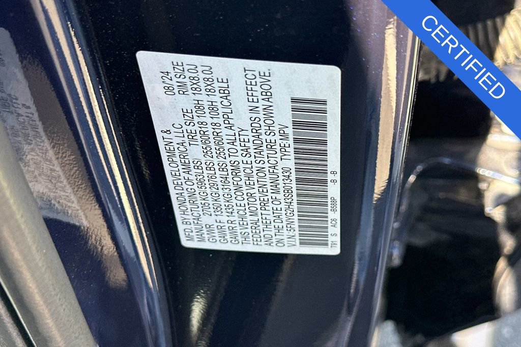 Certified 2025 Honda Pilot EX-L image 31