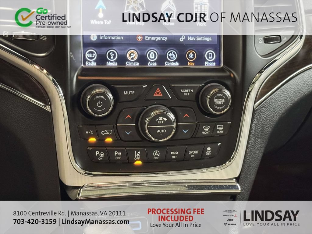 Used 2018 Jeep Grand Cherokee Limited AWD/4WD image 27