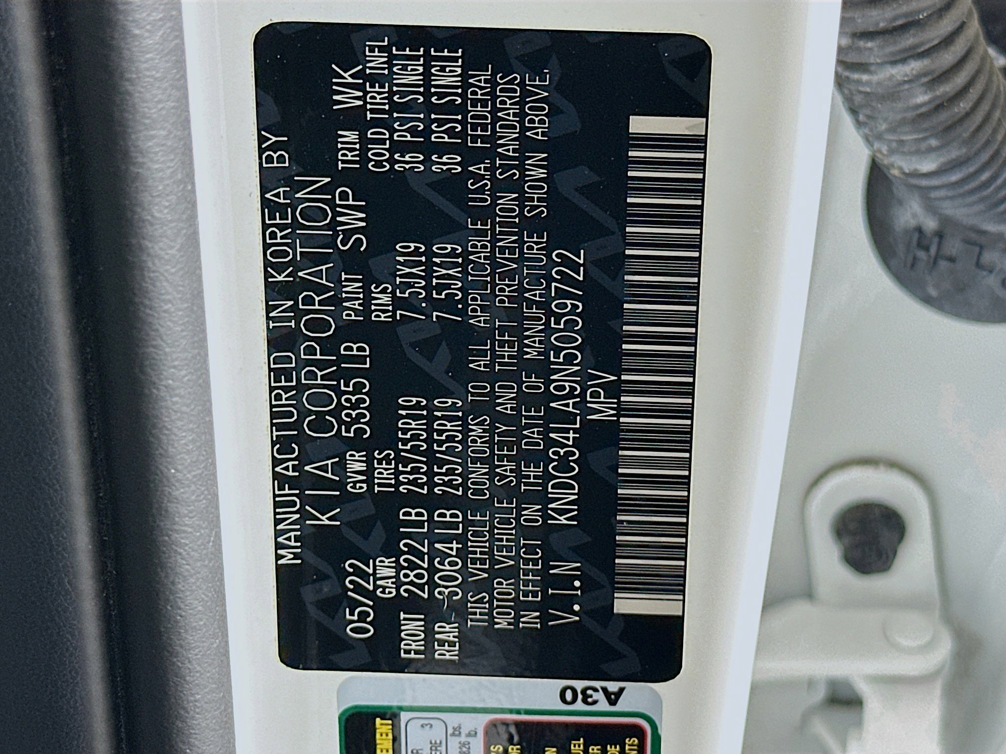 Used 2022 Kia EV6 Wind RWD image 12