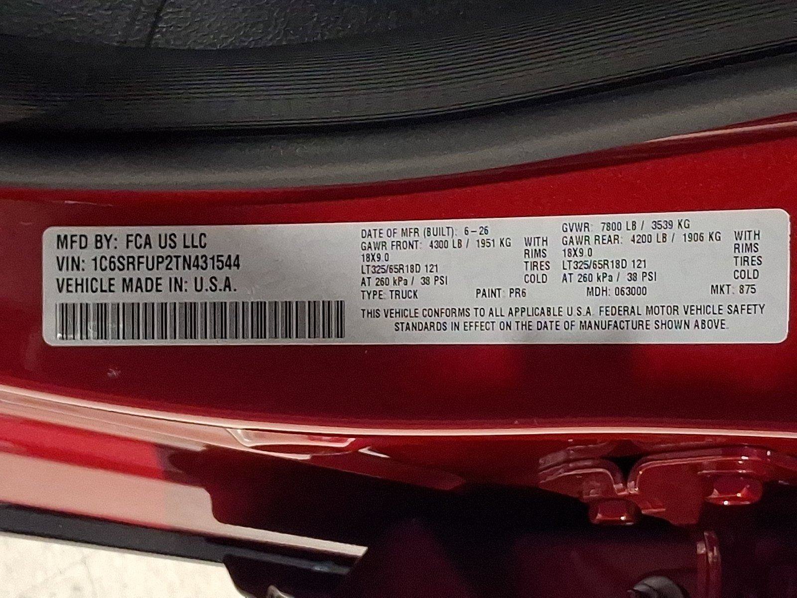 New 2026 RAM 1500 RHO w/ RHO Level 1 Equipment Group AWD/4WD image 16