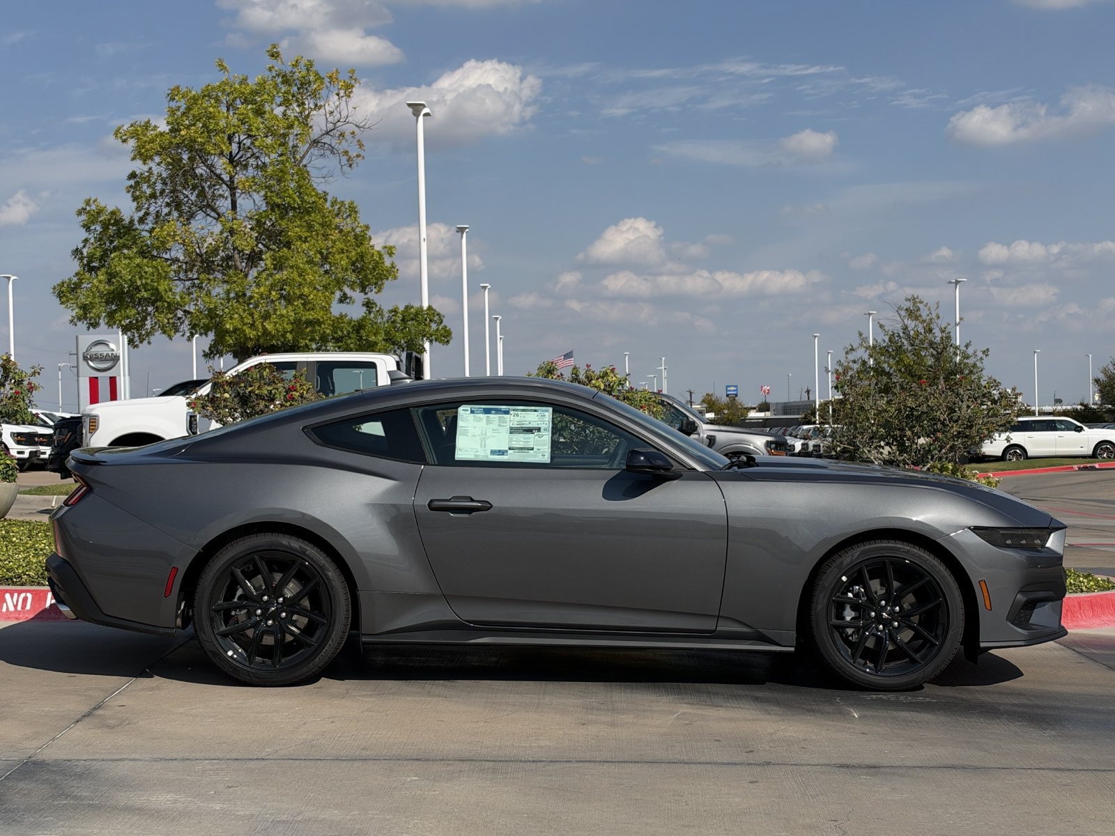 New 2026 Ford Mustang Coupe w/ Mustang Nite Pony Package RWD image 3