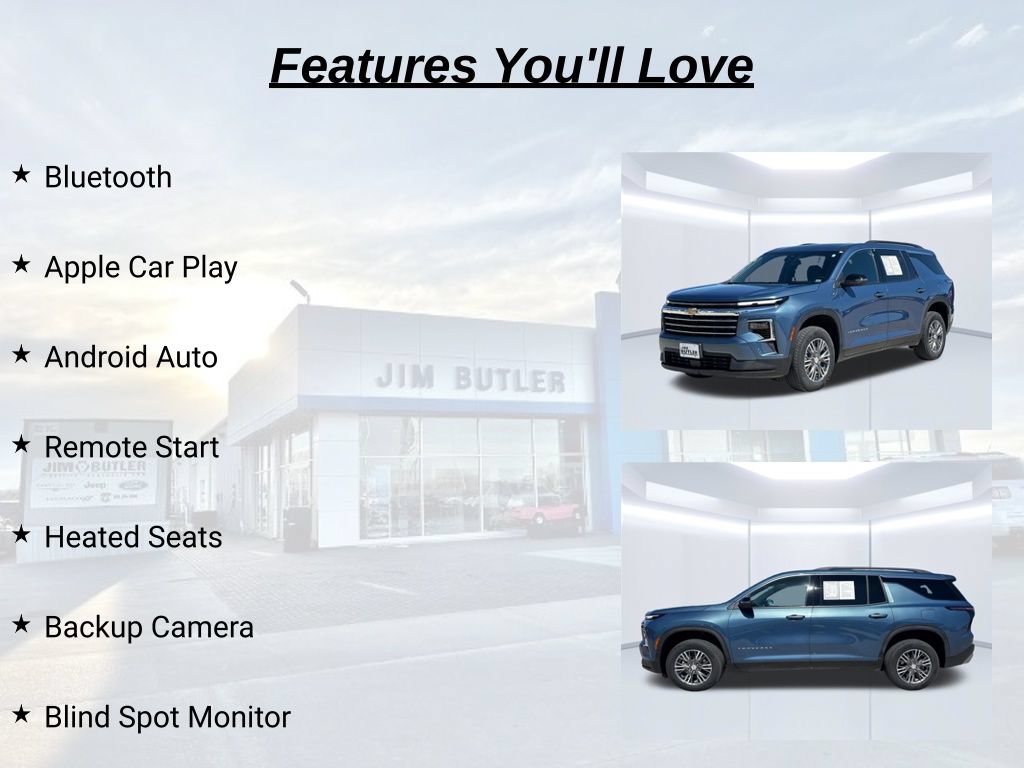 Used 2025 Chevrolet Traverse LT w/ Driver Confidence Package AWD/4WD image 9