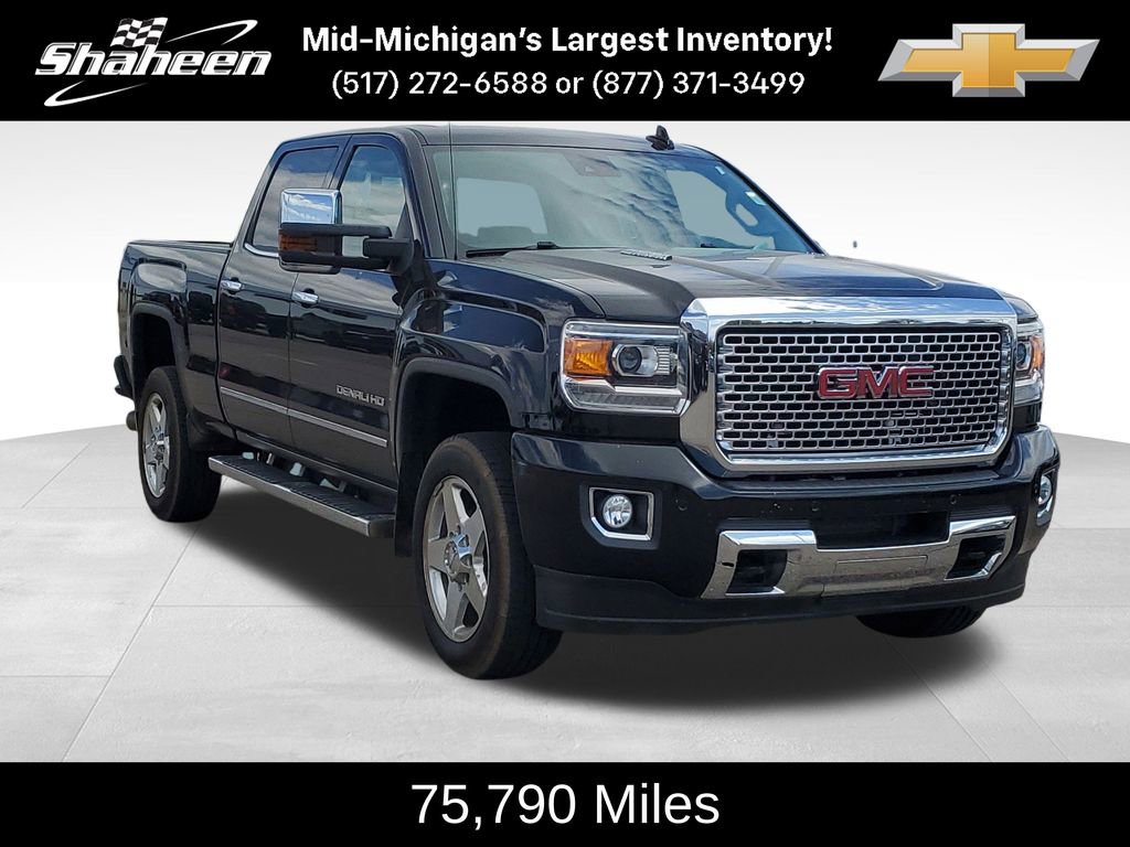Used 2015 GMC Sierra 2500 Denali w/ Duramax Plus Package AWD/4WD video 2