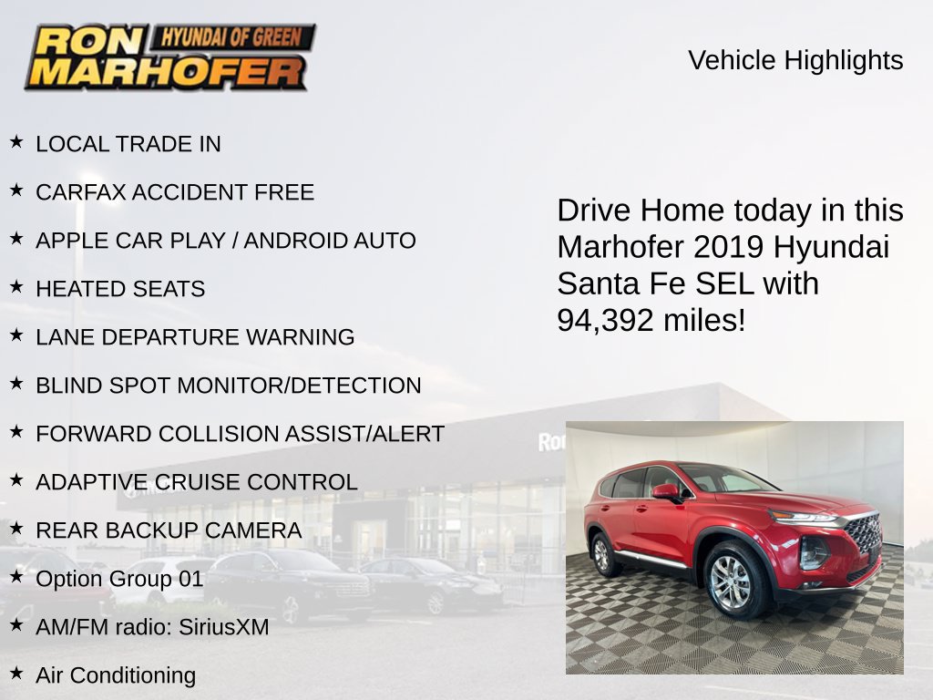 Used 2019 Hyundai Santa Fe SEL FWD image 15