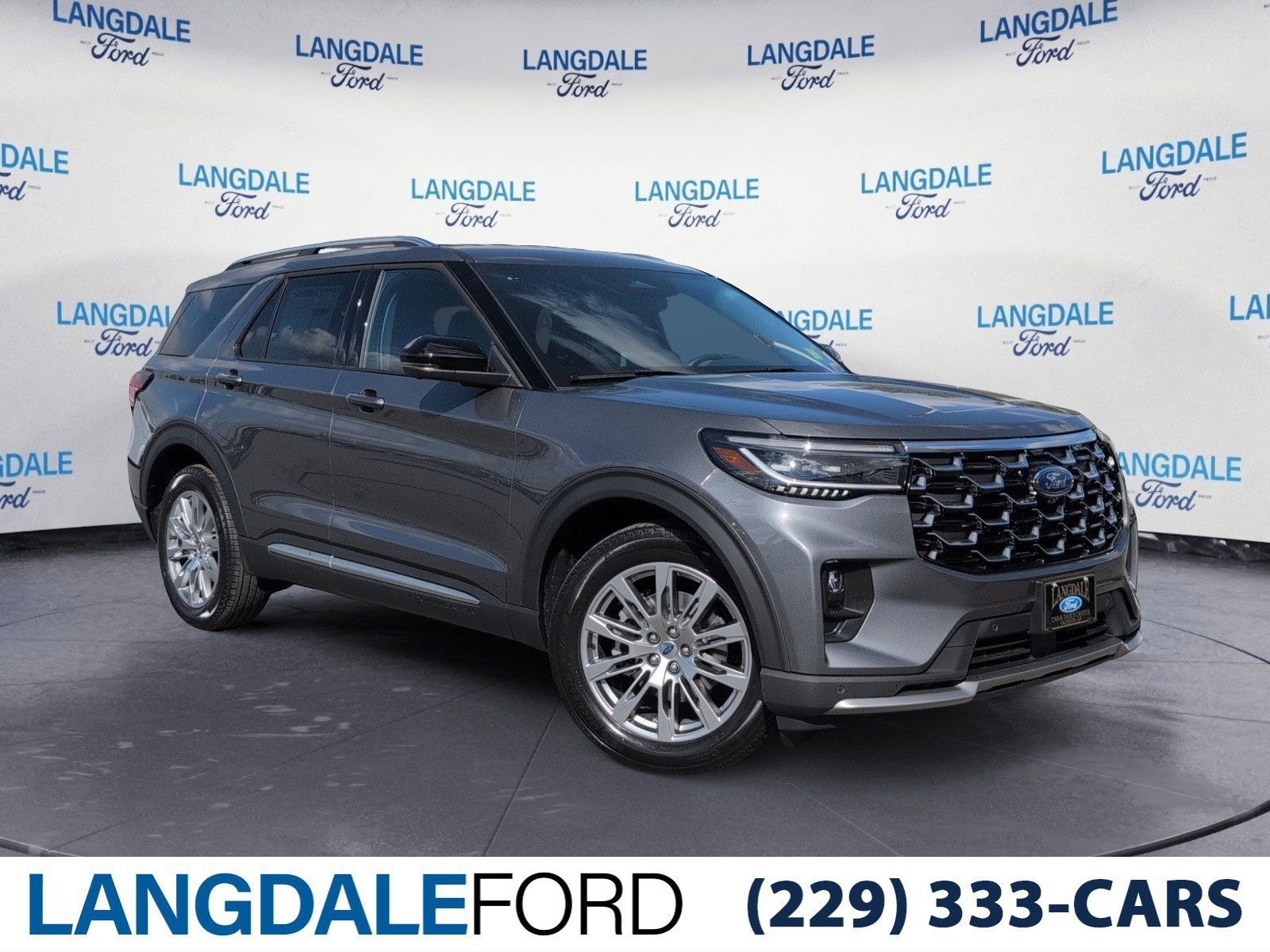 New 2026 Ford Explorer Platinum RWD image 1
