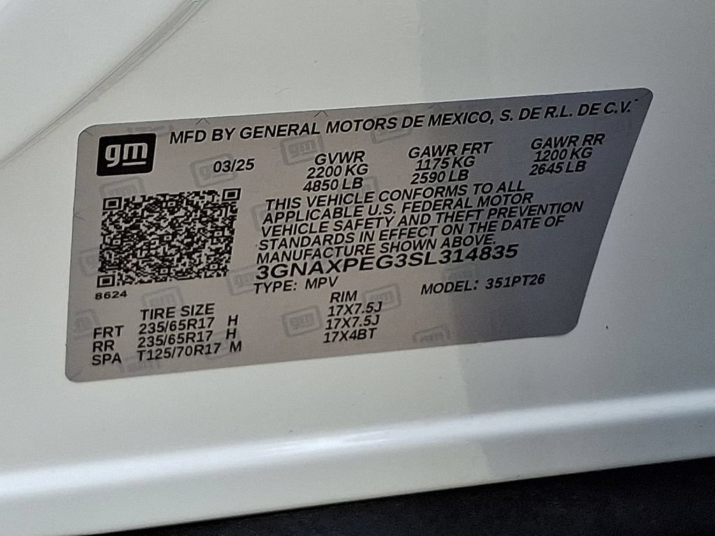 Used 2025 Chevrolet Equinox LT AWD/4WD image 27