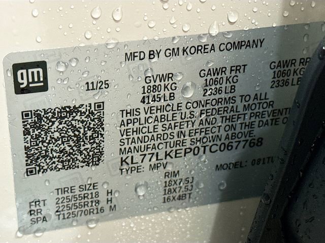 New 2026 Chevrolet Trax ACTIV w/ Sunroof Package image 32