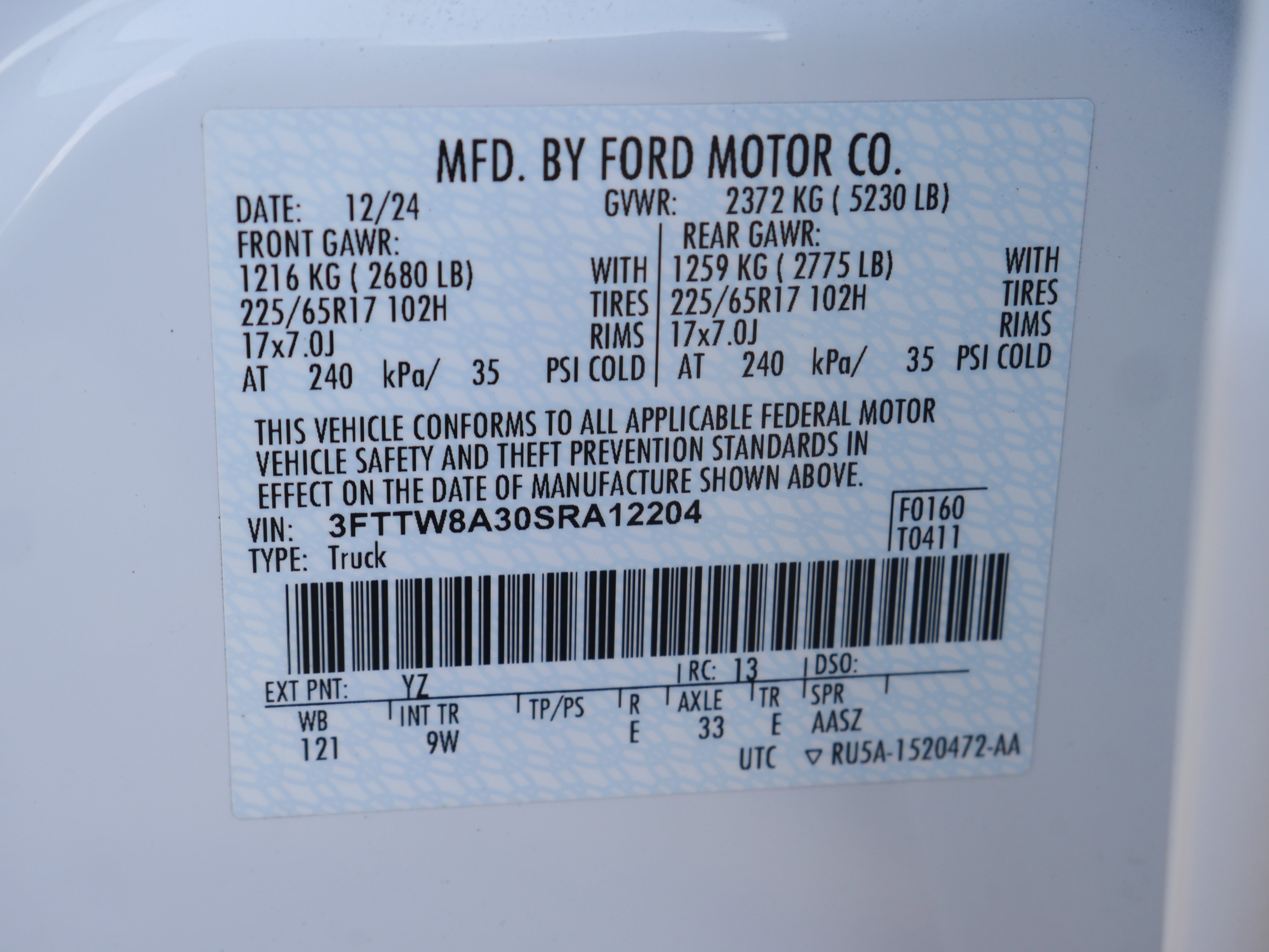 Used 2025 Ford Maverick XL image 30