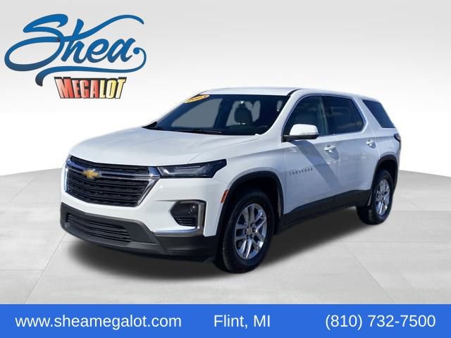Certified 2023 Chevrolet Traverse LS w/ Safety Package