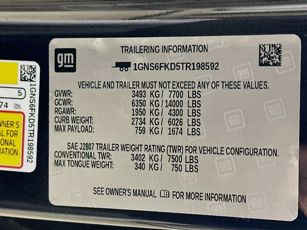 Used 2026 Chevrolet Suburban Premier AWD/4WD image 44