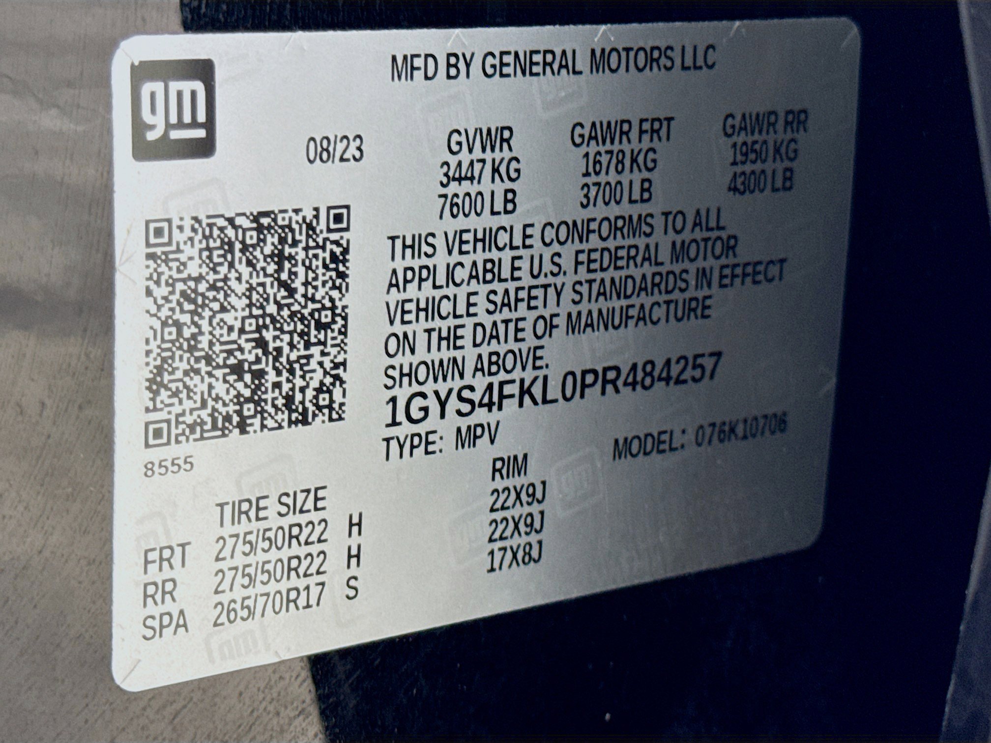 Used 2023 Cadillac Escalade Sport w/ LPO, ONYX Package AWD/4WD image 35