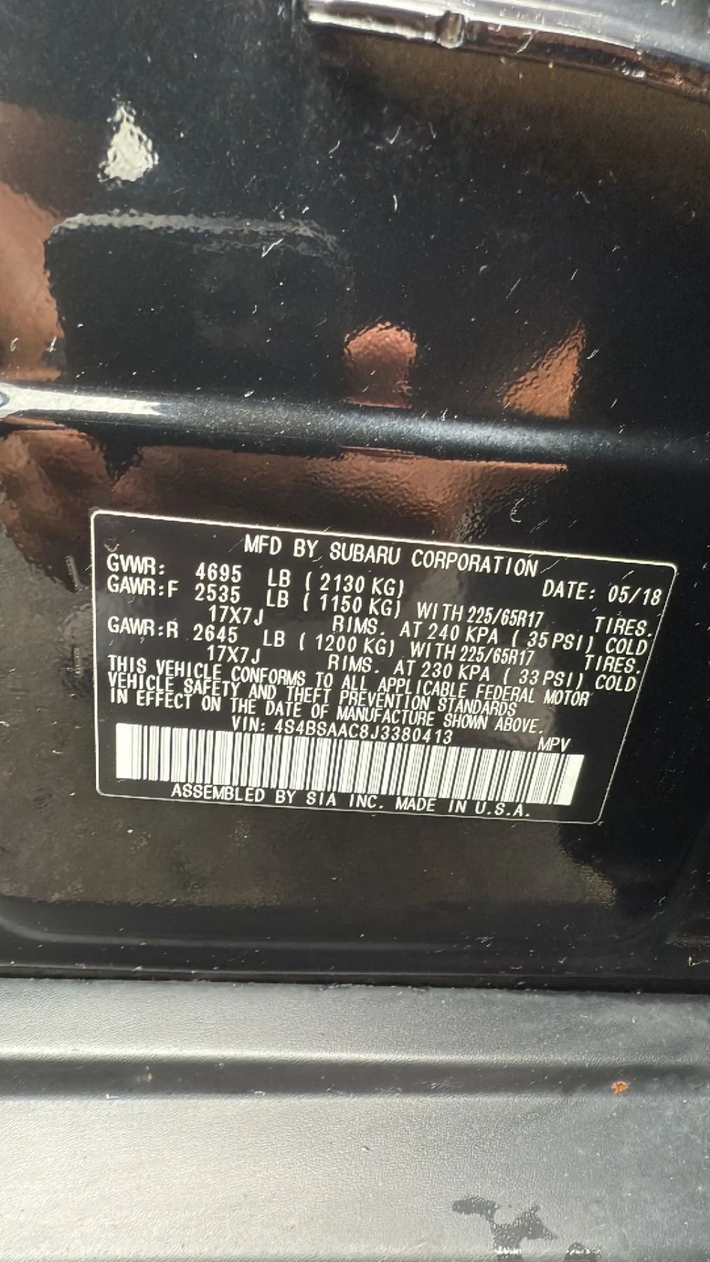 Used 2018 Subaru Outback 2.5i image 31