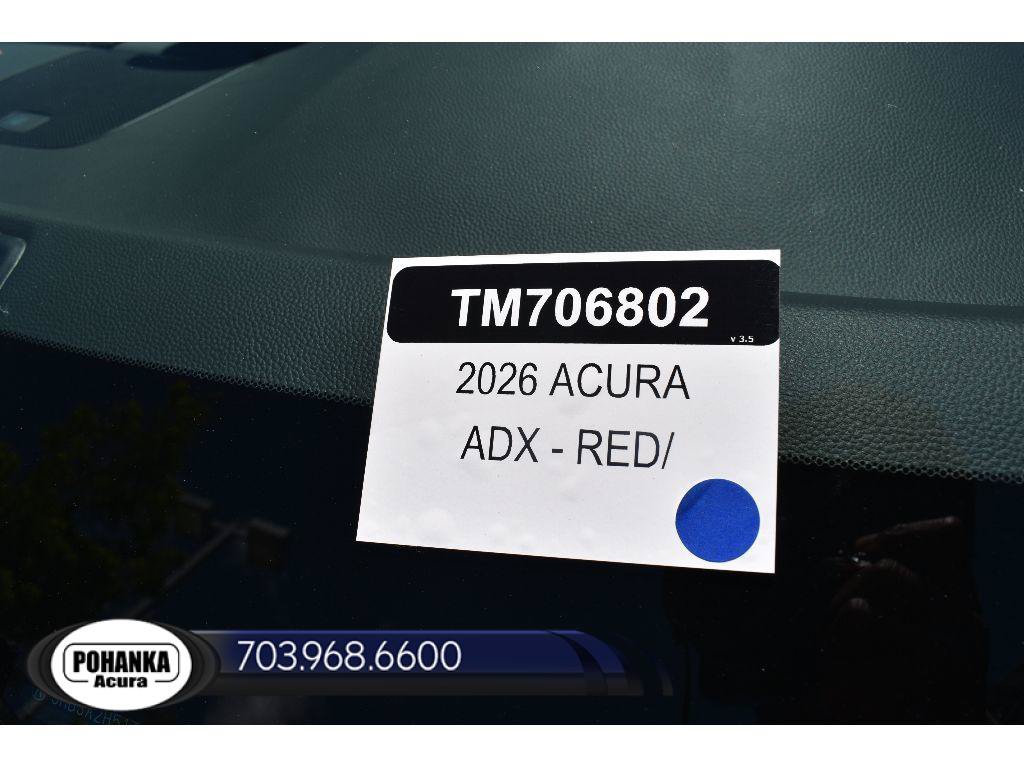 New 2026 Acura ADX A-Spec AWD/4WD image 36