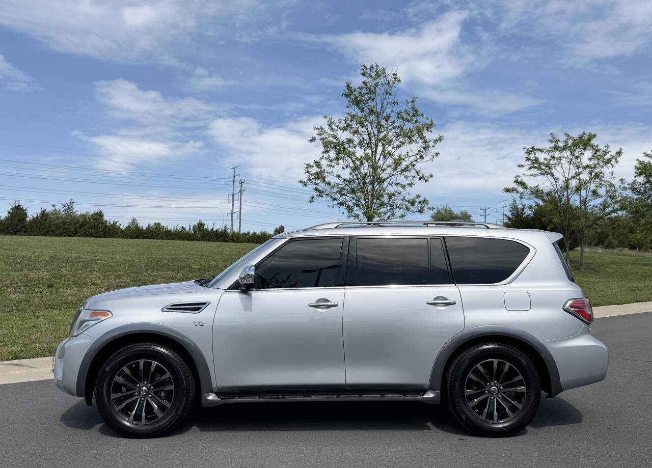 Used 2017 Nissan Armada Platinum w/ Captain Seat Package AWD/4WD image 2