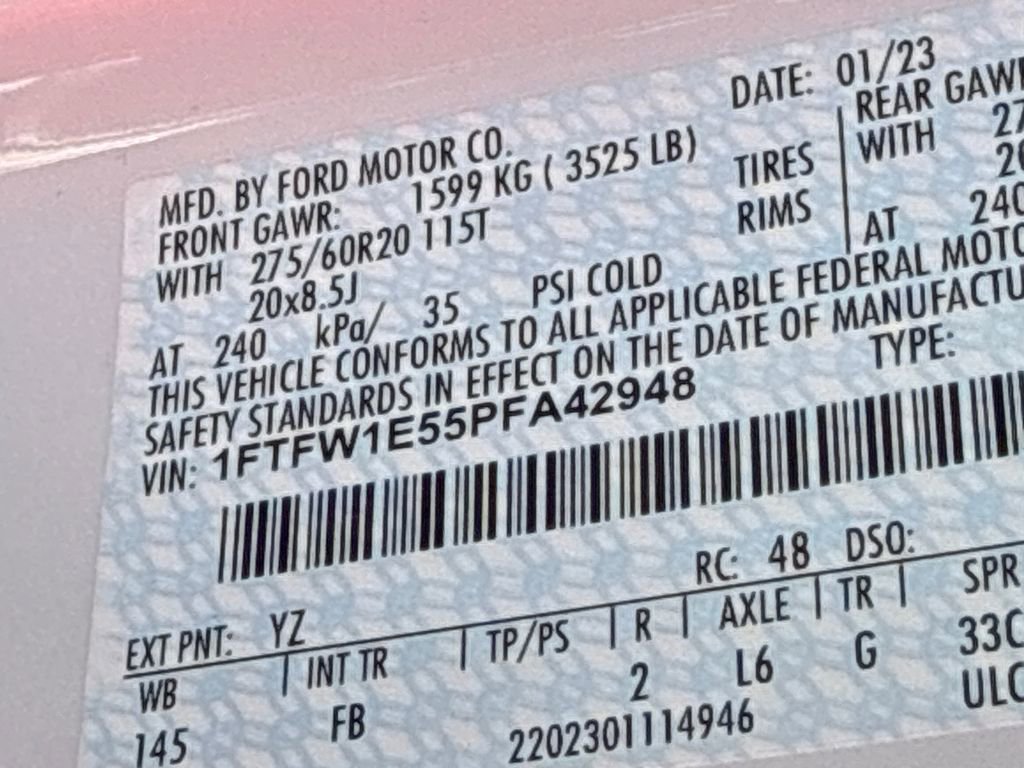 Certified 2023 Ford F150 XLT w/ Equipment Group 302A High image 32