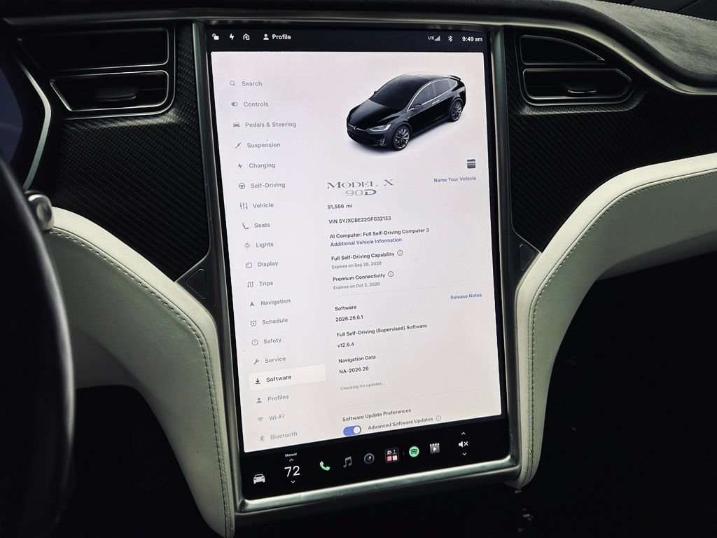 Used 2016 Tesla Model X 90D AWD/4WD image 28