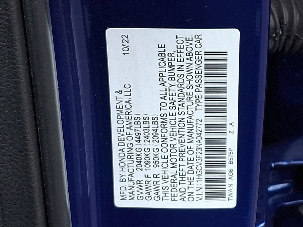 Used 2022 Honda Accord Sport image 27