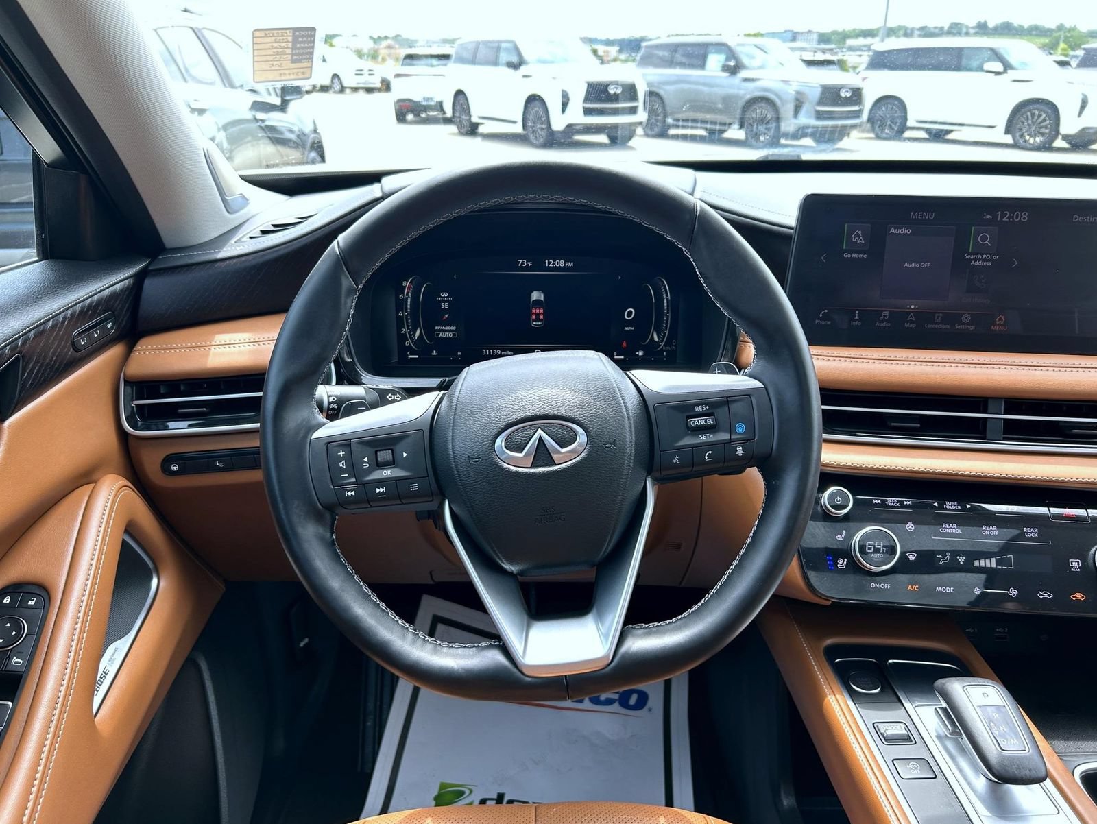 Certified 2023 INFINITI QX60 Sensory w/ Vision Package AWD/4WD image 11