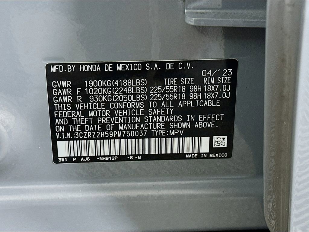 Used 2023 Honda HR-V Sport image 35
