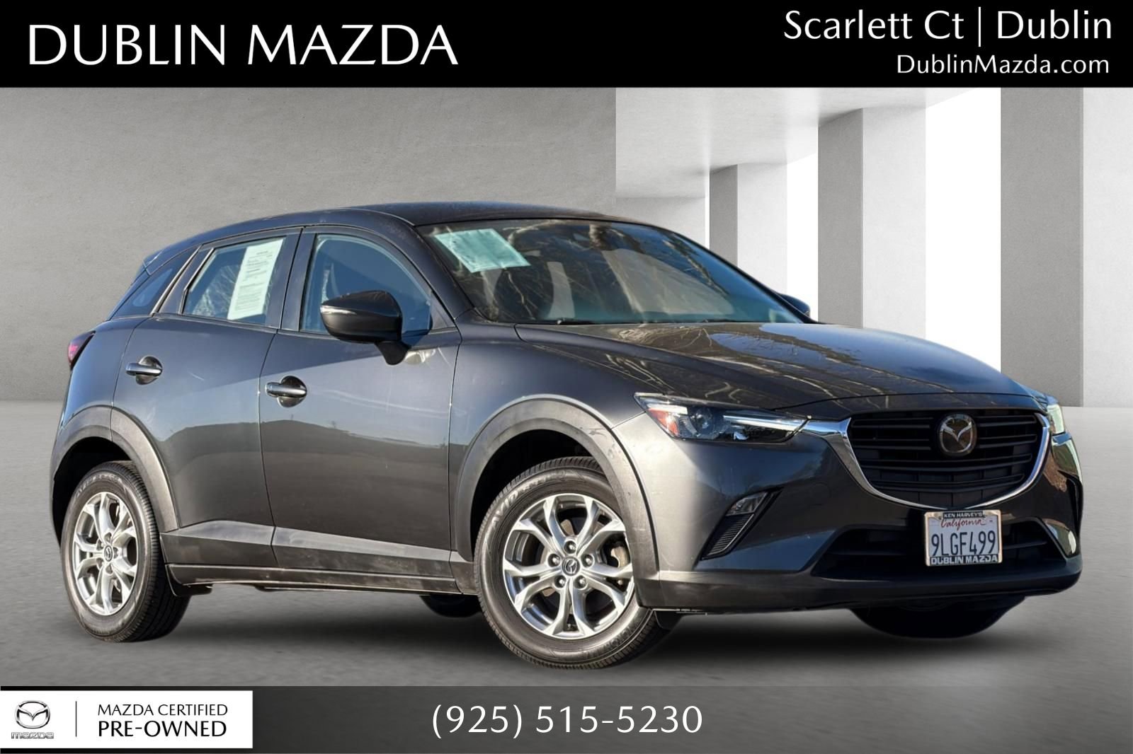Certified 2021 MAZDA CX-3 Sport