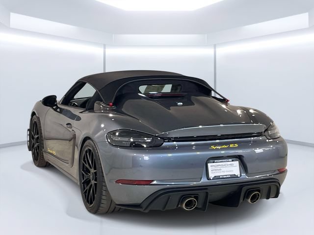 Certified 2024 Porsche 718 Boxster Spyder RS RWD image 3