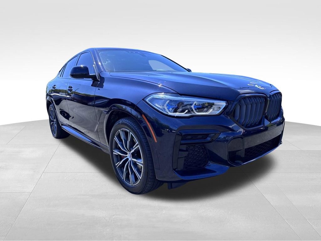 Used 2023 BMW X6 M50i w/ Executive Package AWD/4WD image 1