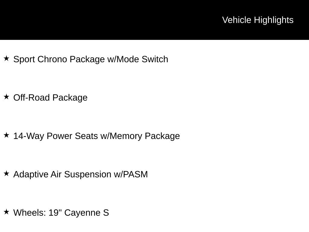 Used 2019 Porsche Cayenne S AWD/4WD image 2