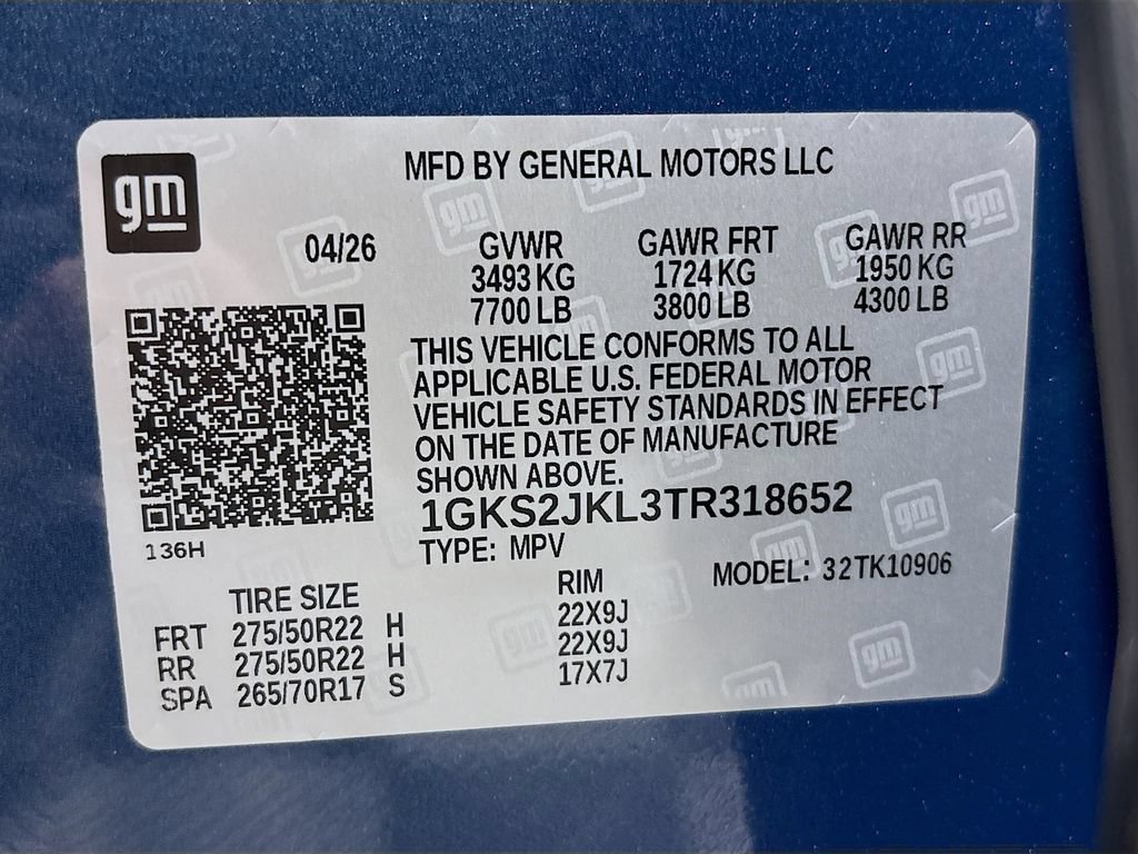 New 2026 GMC Yukon XL Denali w/ Denali Reserve Package AWD/4WD image 35