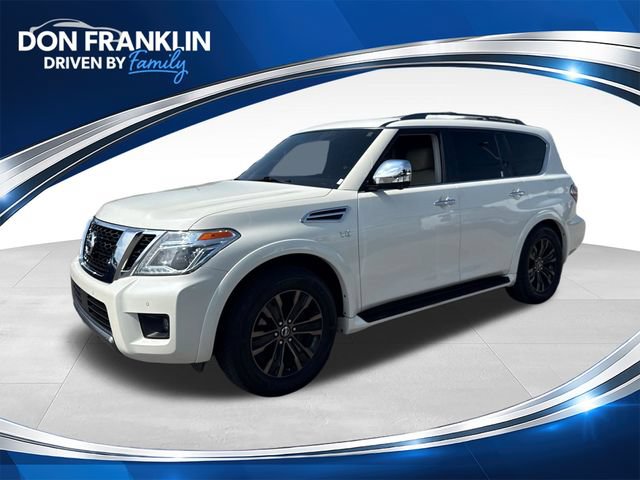 Used 2020 Nissan Armada Platinum w/ Captain's Chairs Package