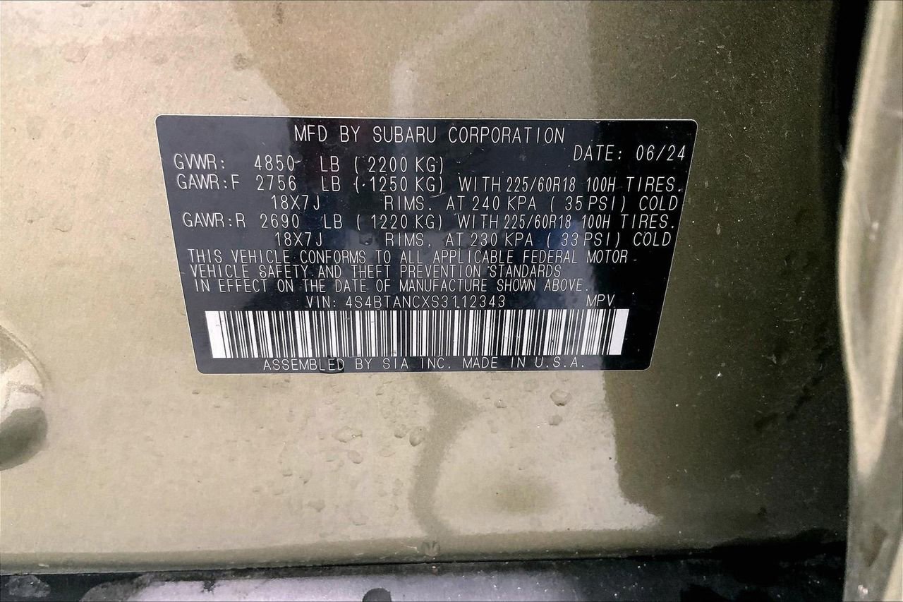 Used 2025 Subaru Outback Limited AWD/4WD image 8