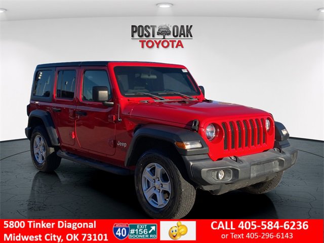 Used 2019 Jeep Wrangler Unlimited Sport S