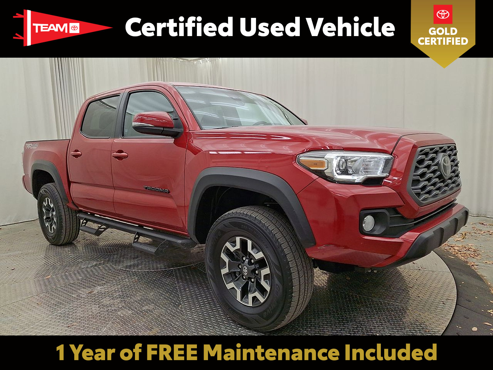 Certified 2021 Toyota Tacoma TRD Off-Road w/ Technology Package image 1