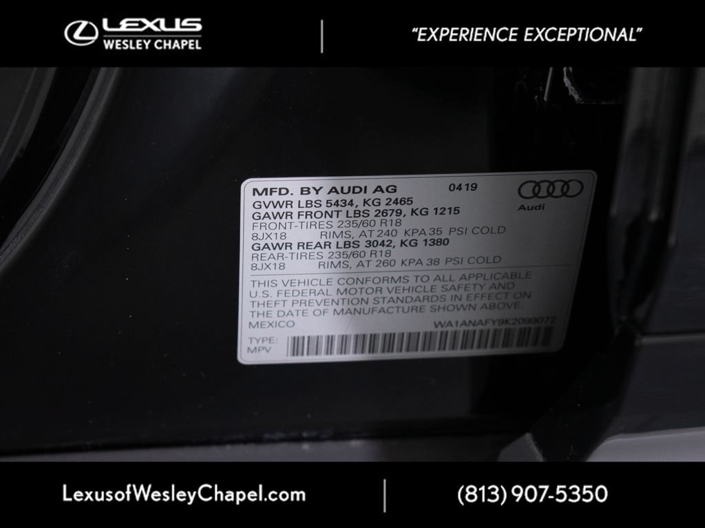Used 2019 Audi Q5 2.0T Premium w/ Convenience Package AWD/4WD image 37