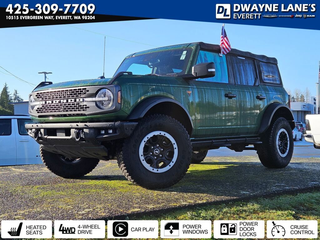Used 2022 Ford Bronco Badlands w/ Sasquatch Package