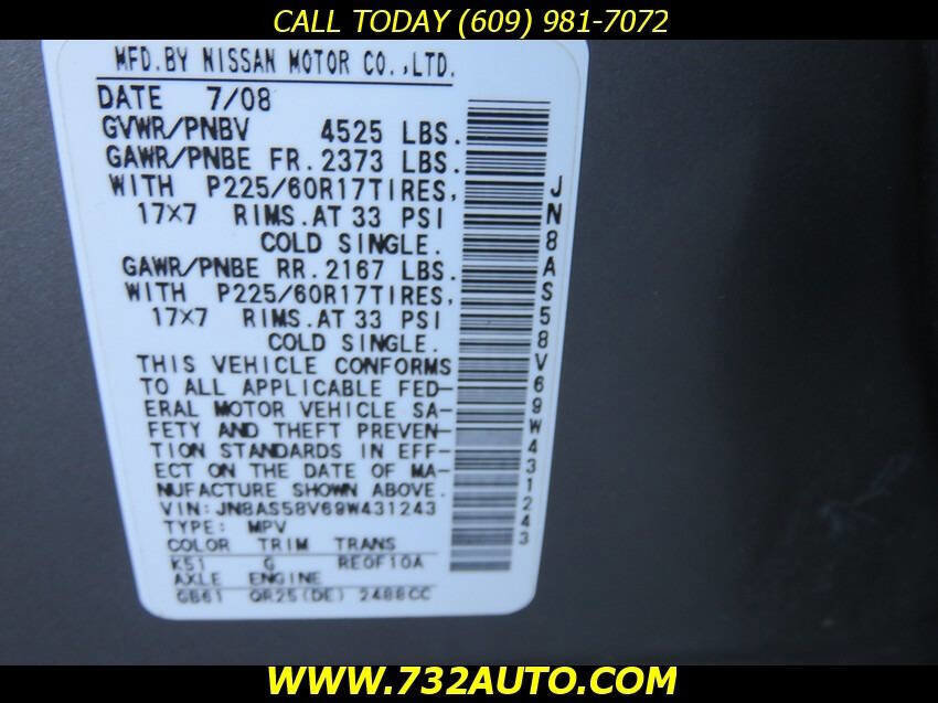 Used 2009 Nissan Rogue SL w/ Premium Pkg image 39