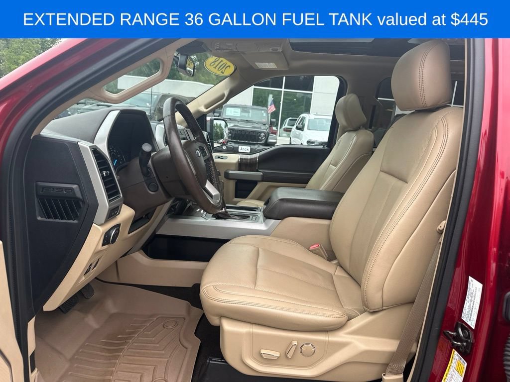 Used 2018 Ford F150 Lariat w/ Equipment Group 502A Luxury AWD/4WD image 15