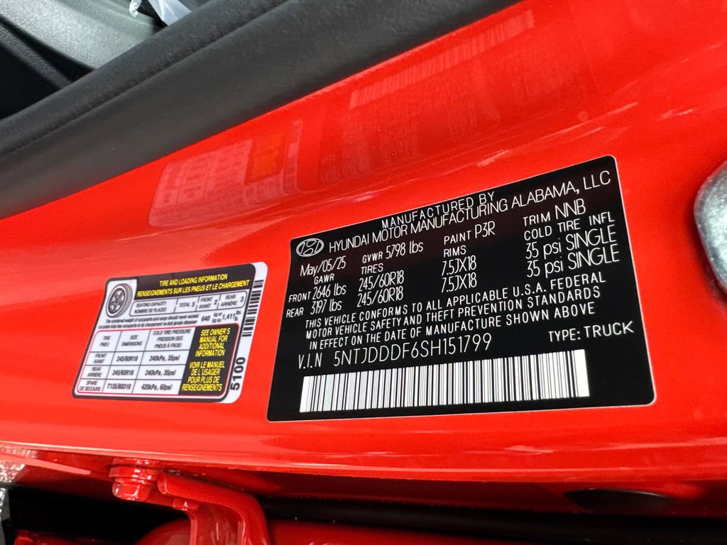 New 2025 Hyundai Santa Cruz XRT image 16