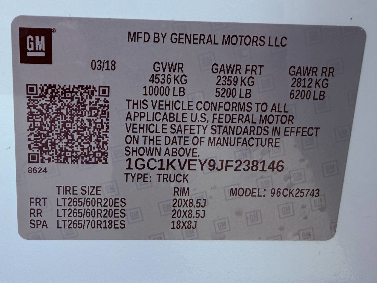 Used 2018 Chevrolet Silverado 2500 LT w/ LT Convenience Package image 50