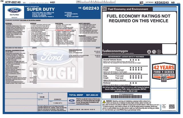 Used 2019 Ford F250 Lariat w/ Chrome Package image 13