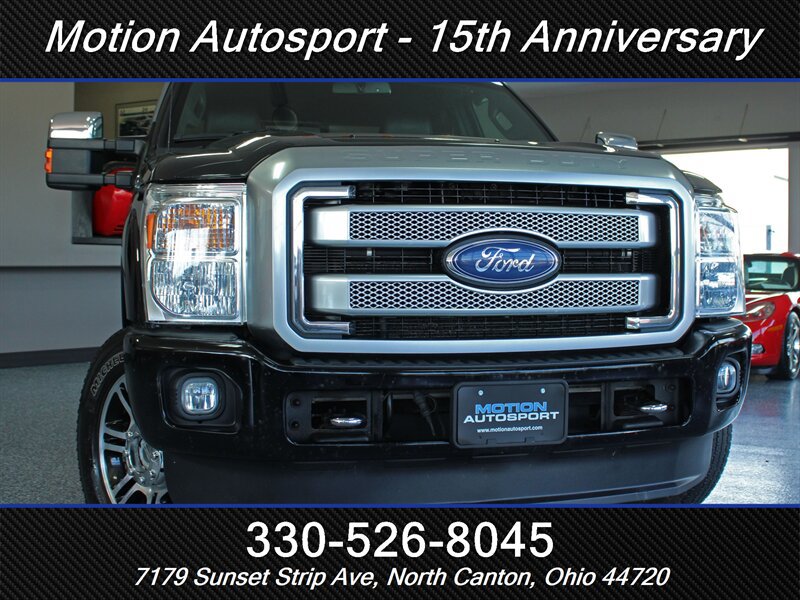Used 2016 Ford F350 Platinum w/ Platinum Package AWD/4WD image 44