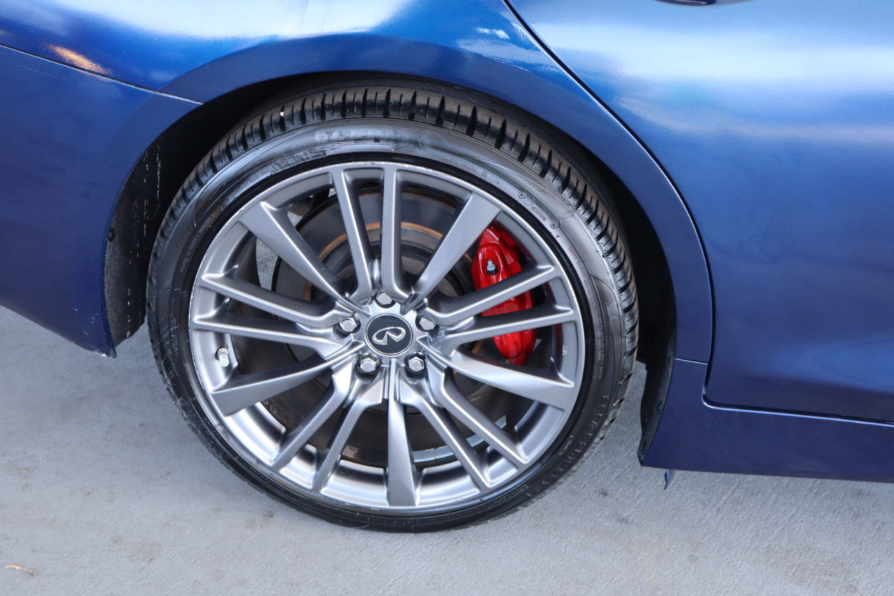 Used 2017 INFINITI Q50 Red Sport 400 image 49