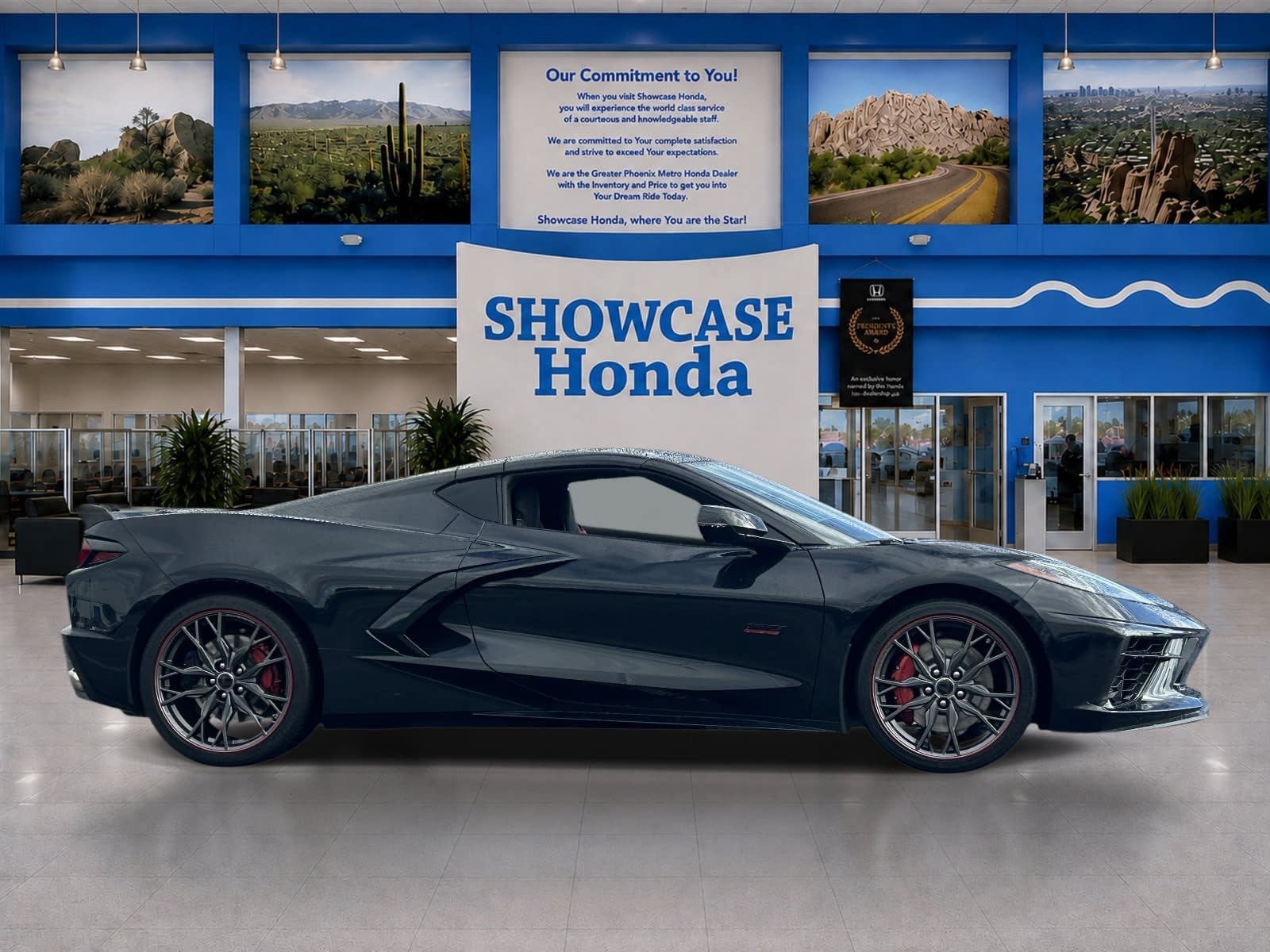 Used 2023 Chevrolet Corvette Stingray Premium Cpe w/ Z51 Performance Package RWD image 7
