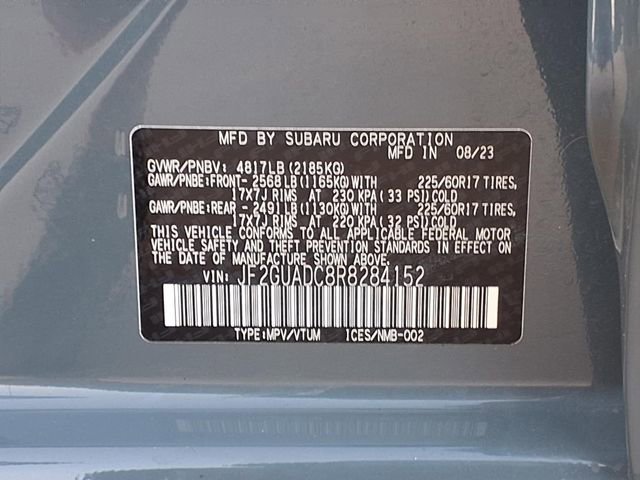 Certified 2024 Subaru Crosstrek 2.0i Premium AWD/4WD image 10