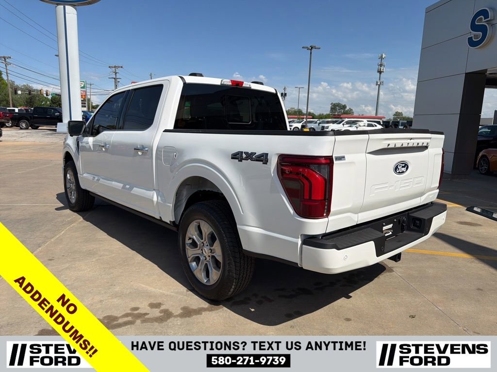 New 2026 Ford F150 Platinum w/ Equipment Group 702A High image 3