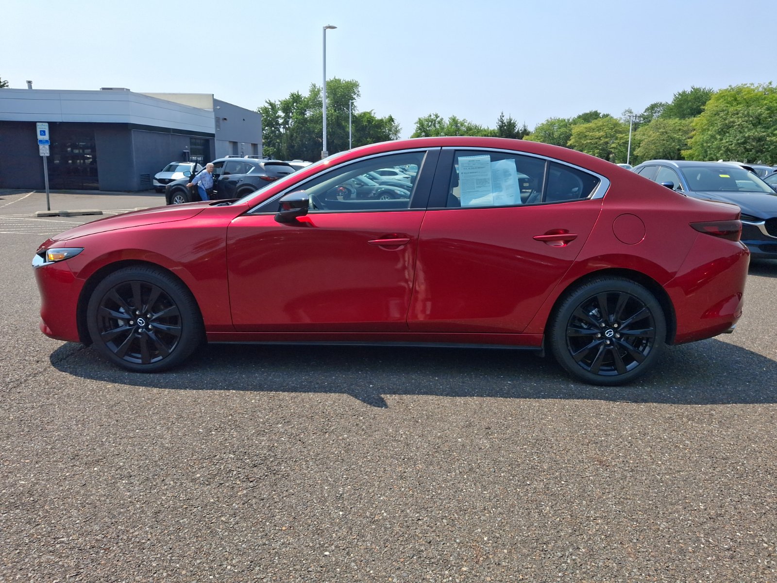 Certified 2025 MAZDA MAZDA3 s FWD image 4