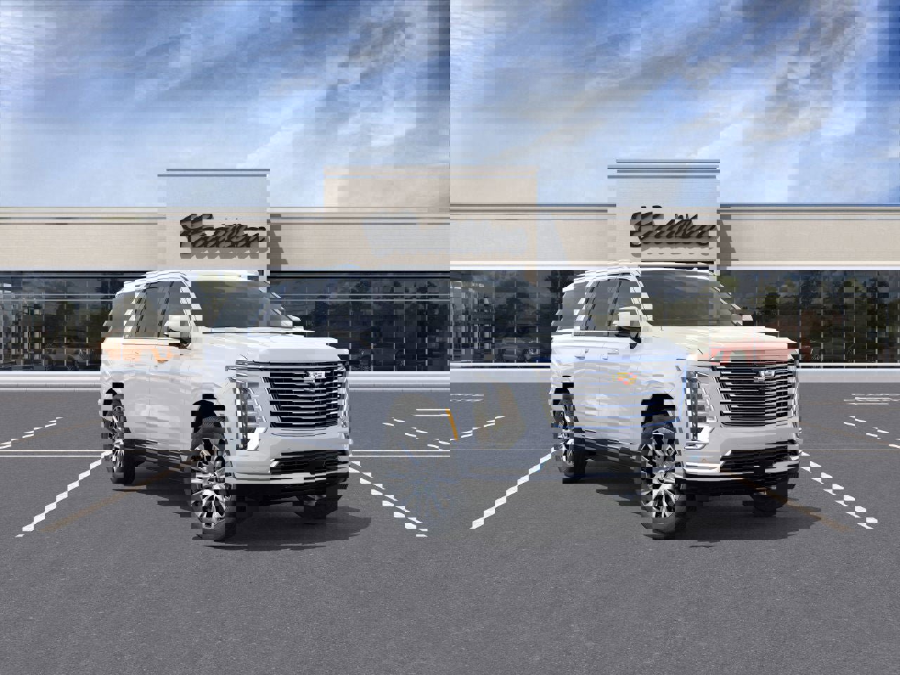 New 2026 Cadillac Escalade ESV Platinum Luxury w/ LPO, Floor Liner Package image 1