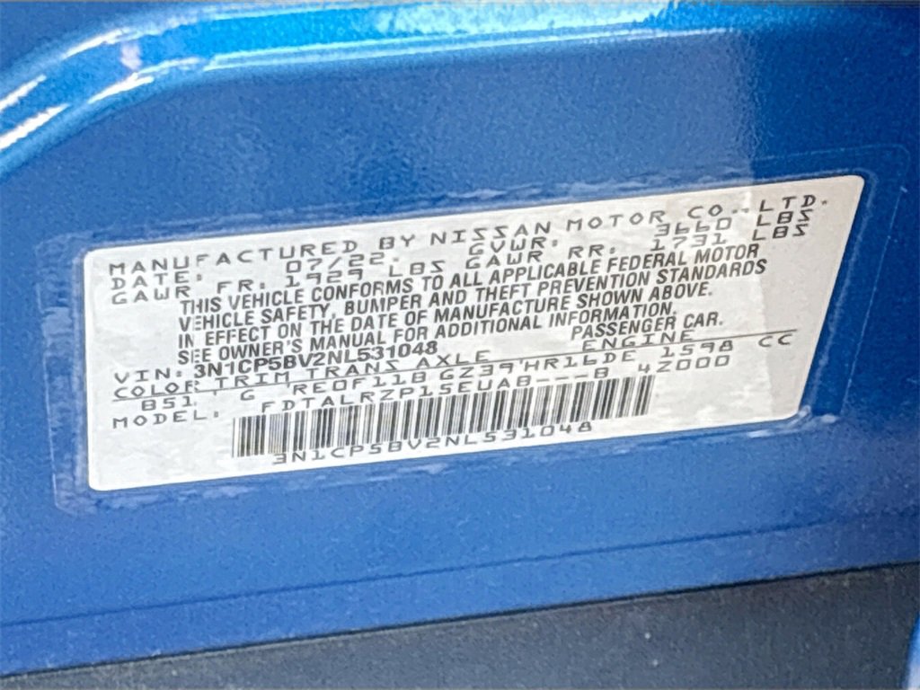 Used 2022 Nissan Kicks S image 29