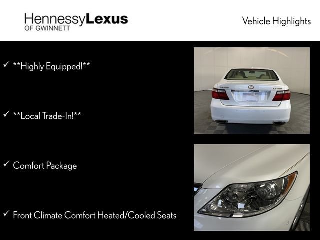 Used 2008 Lexus LS 460 RWD image 11