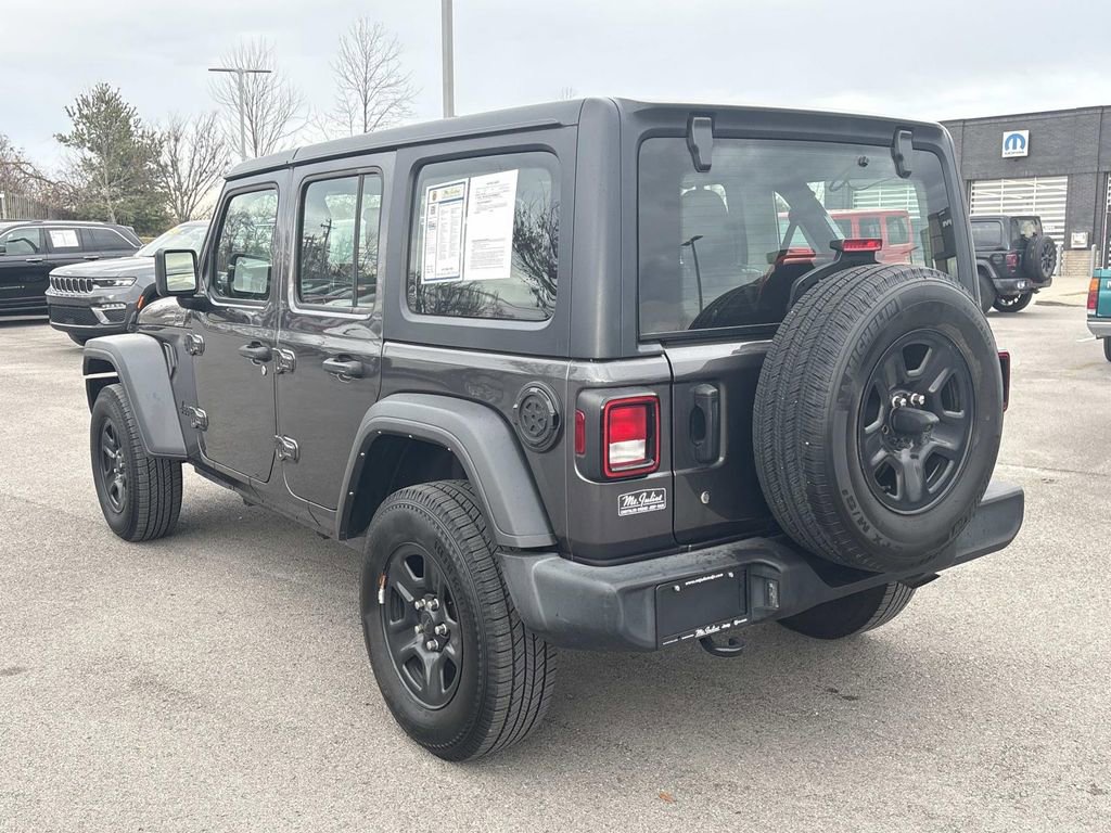 Used 2021 Jeep Wrangler Unlimited Sport image 7